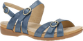 Quarter turn view Women's Dansko Footwear style name Ruthie in color Marine. Sku: 16022300300