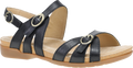 Quarter turn view Women's Dansko Footwear style name Ruthie in color Black. Sku: 16022020300
