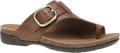 Quarter turn view Women's Dansko Footwear style name Rylee in color Brown. Sku: 6031075300