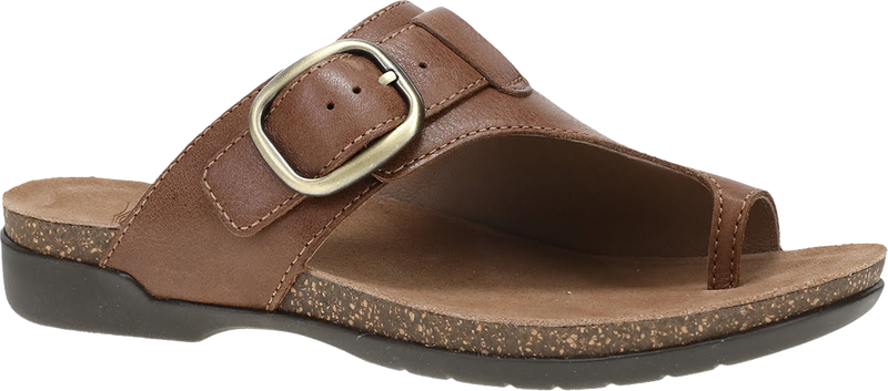 Quarter turn view Women's Dansko Footwear style name Rylee in color Brown. Sku: 6031075300
