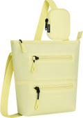 Quarter turn view Women's Sherpani Hand Bag style name Sadie in color Sol. Sku: 26-SADIE06110