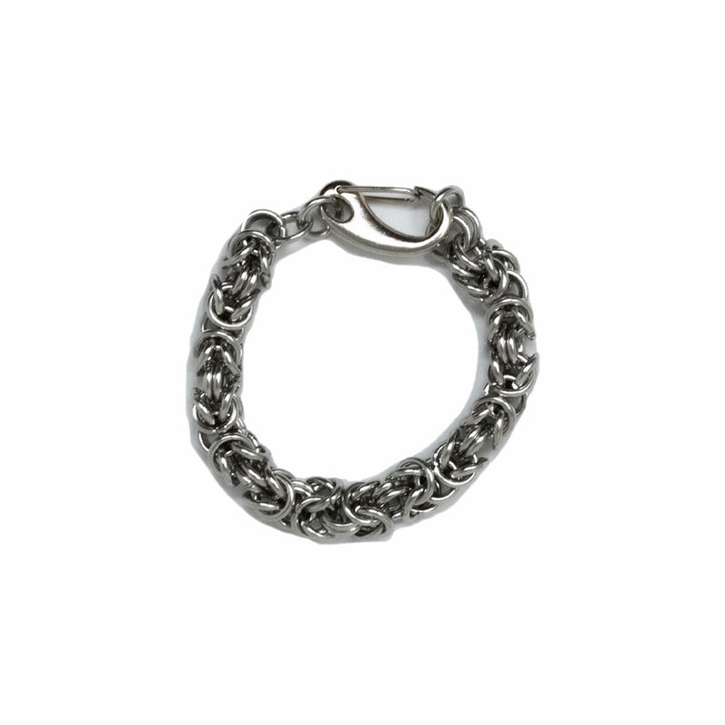 Sarah Troy Chunky Chrome 8" Bracelet - August Shop