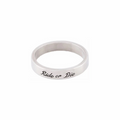 Serge DeNimes Silver Loyalty Ring (Silver) - August Shop