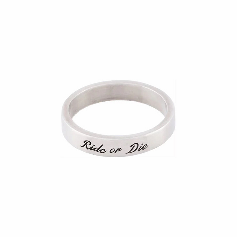 Serge DeNimes Silver Loyalty Ring (Silver) - August Shop