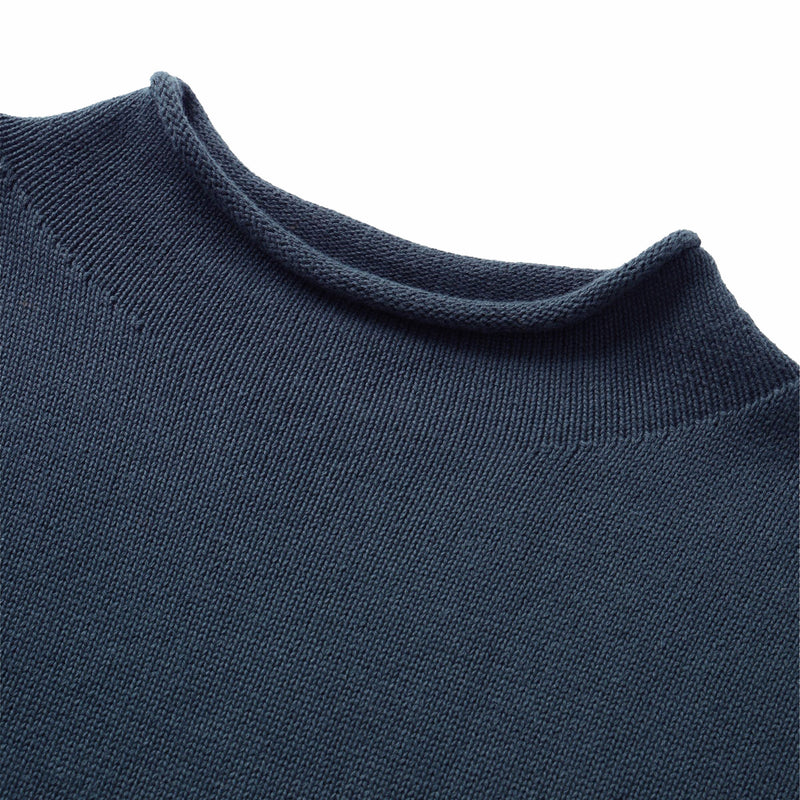 Service Works Mock Smock Sweater (Navy) - August Shop