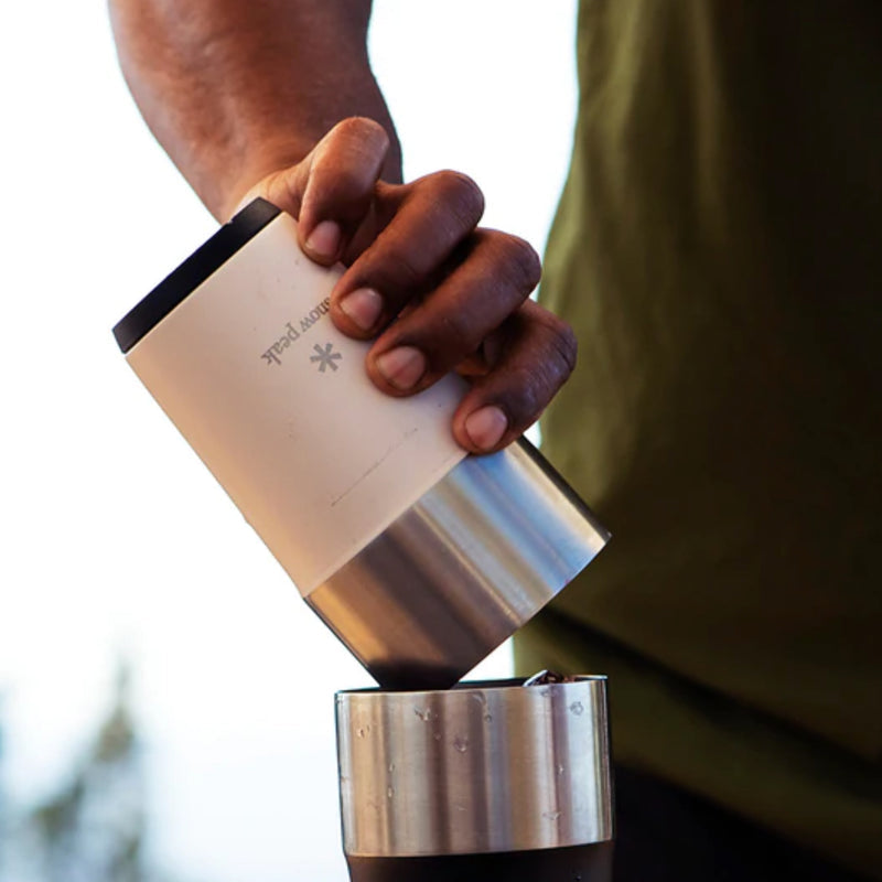 Snow Peak Shimo Tumbler 470 (Sand) - August Shop