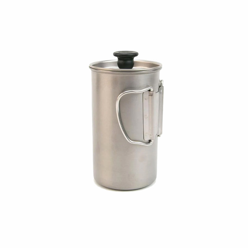 Snow Peak Titanium French Press (Silver) - August Shop