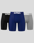 SOLIDS 3 PACK - ECLIPSE STANDARD LENGTH - COTTON