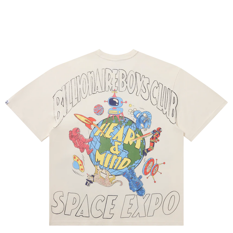 SPACE EXPO SHORT SLEEVE T-SHIRT GARDENIA