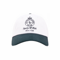Sporty & Rich Crown Tennis Hat (White/Forest) - August Shop