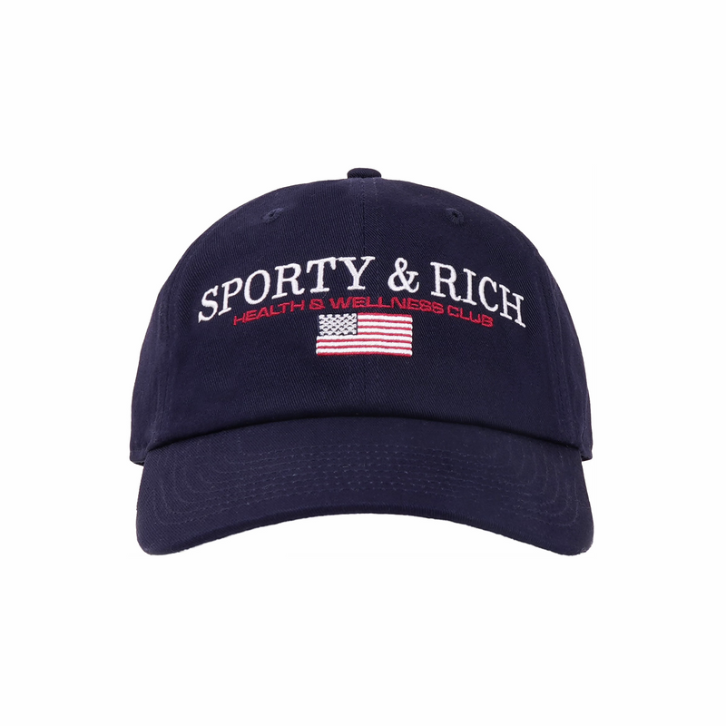 Sporty & Rich Nautical Hat (Dark Navy) - August Shop