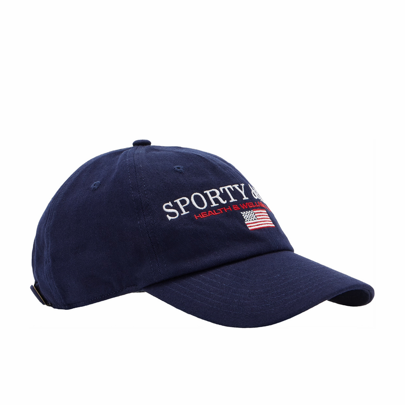 Sporty & Rich Nautical Hat (Dark Navy) - August Shop