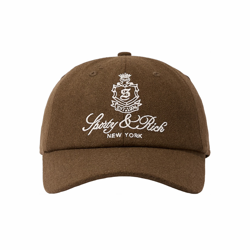 Sporty & Rich Vendome Wool Hat (Toffee) - August Shop
