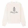 Sporty & Rich Women's Vendome Knitted Sweater (Ecru/Navy) - August Shop