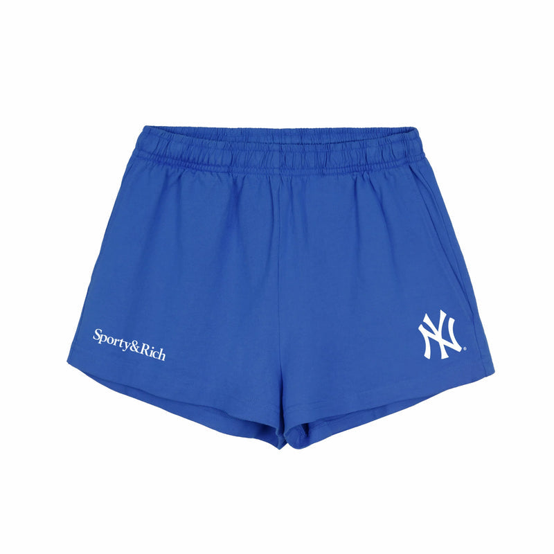 Sporty & Rich Women's World Series Disco Short (Team Blue/White) - August Shop