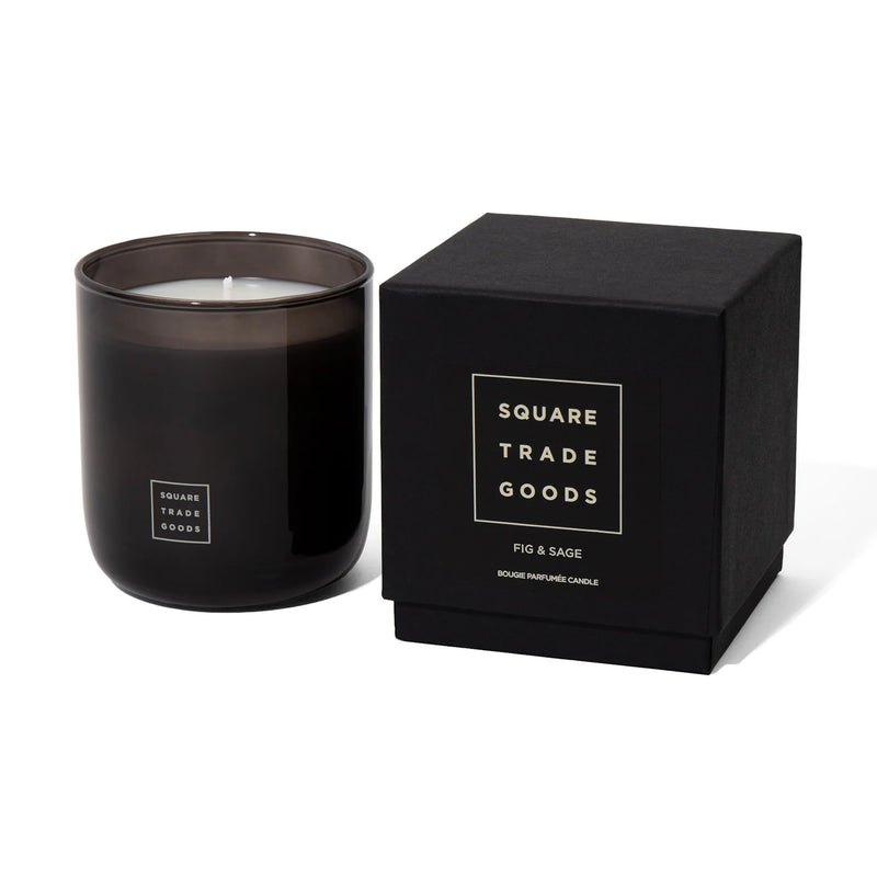 Square Trade Goods Fig & Sage 10oz. Candle - August Shop