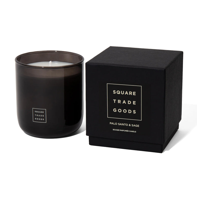 Square Trade Goods Palo Santo & Sage 10oz. Candle - August Shop