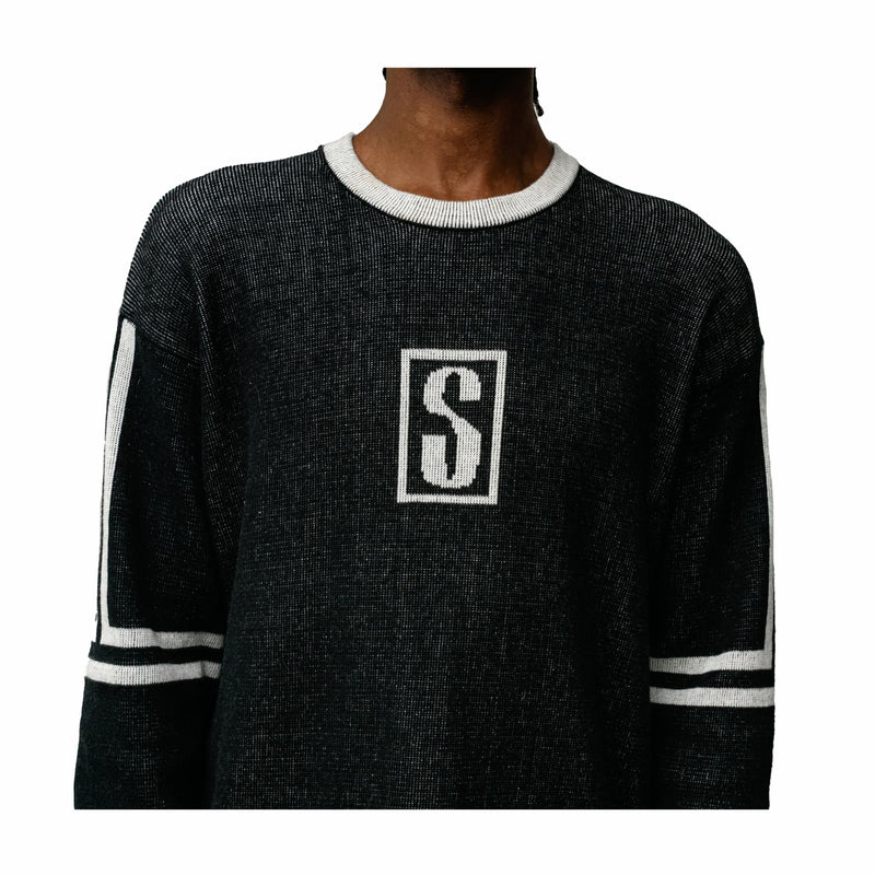 Stüssy Alpine Sweater (Black) - August Shop