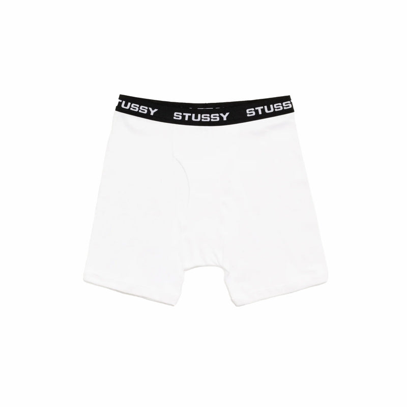 Stüssy Boxer Briefs 3-Pack (White) - August Shop