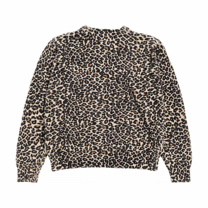 Stüssy Leopard Sweater (Leopard) - August Shop