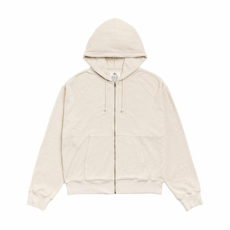 Stüssy Lightweight Thermal Hoodie (Bone) - August Shop
