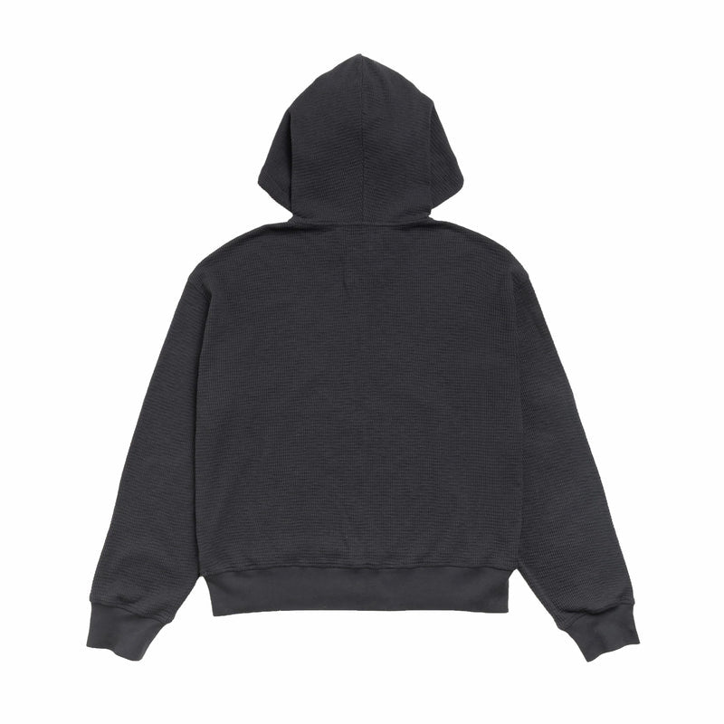 Stüssy Lightweight Thermal Hoodie (Faded Black) - August Shop