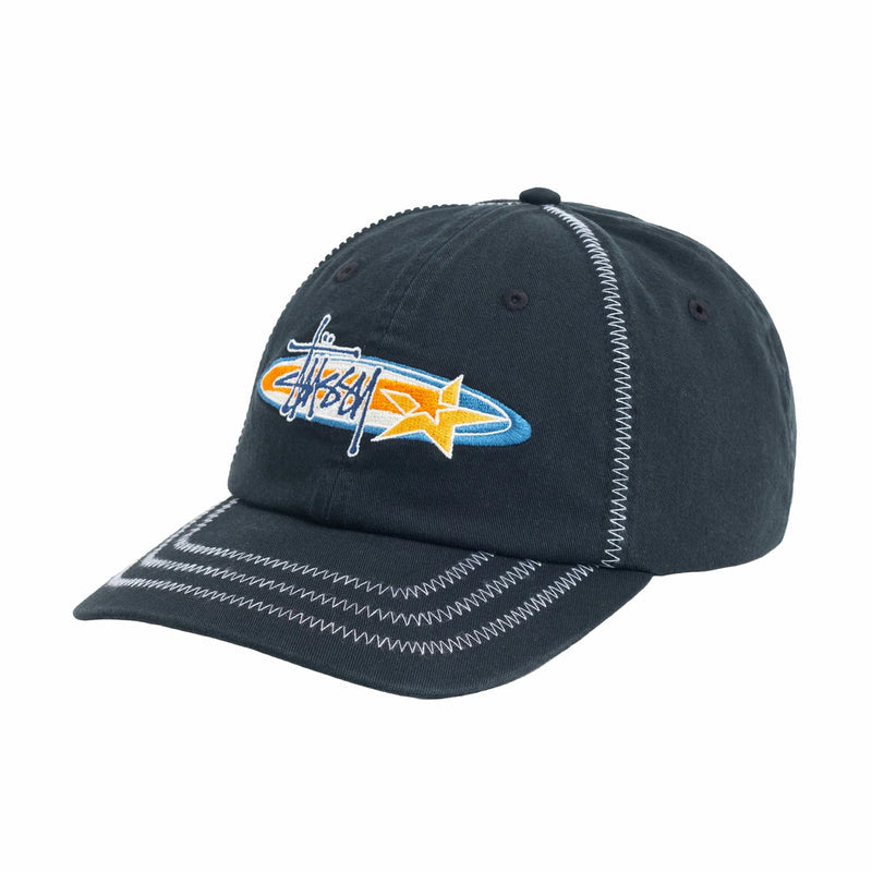 Stüssy Oval Star Cap (Black) - August Shop