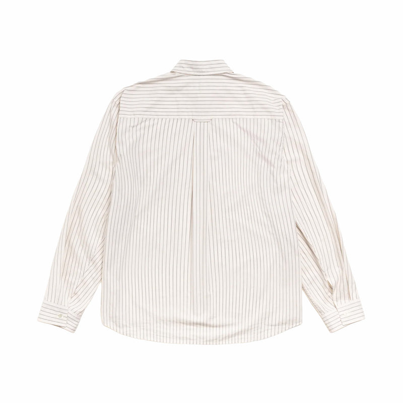 Stüssy Standard Shirt (Natural Stripe) - August Shop