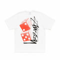 Stüssy Tall Dice Tee (White) - August Shop