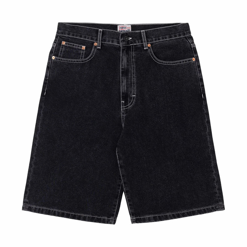 Stan Ray Wide 5 Short (Washed Black Denim) - August Shop