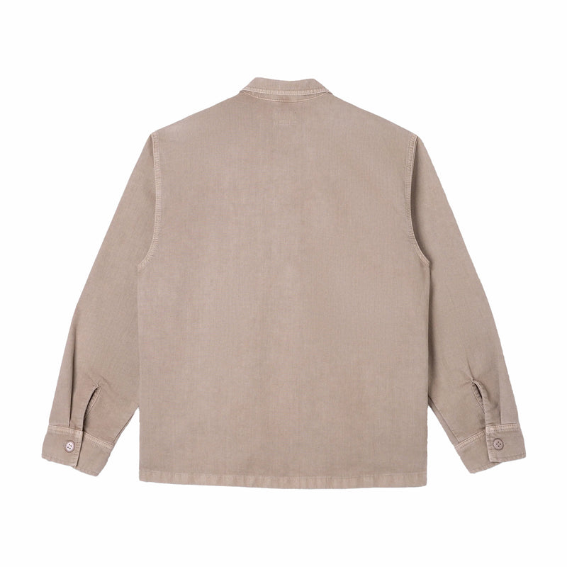 Stan Ray Zip Shirt (Eucalyptus Bedford Cord) - August Shop