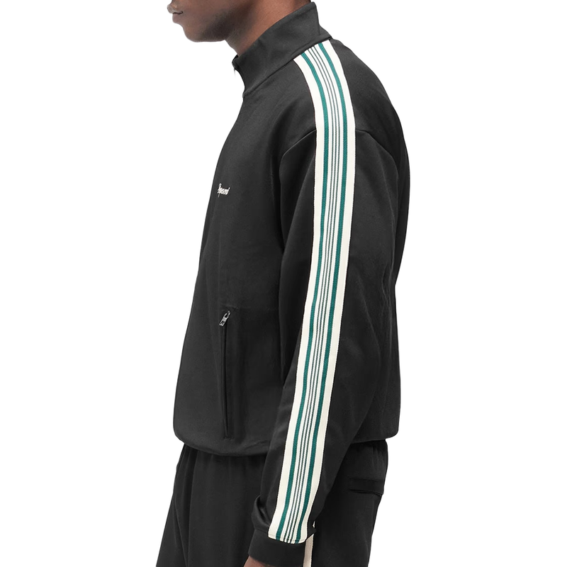 TAPED TRACK JACKET JET BLACK