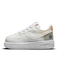 Toddler's Air Force 1 Crater 'Creamwhite Gray' White/White-Orange (DH4341 100)