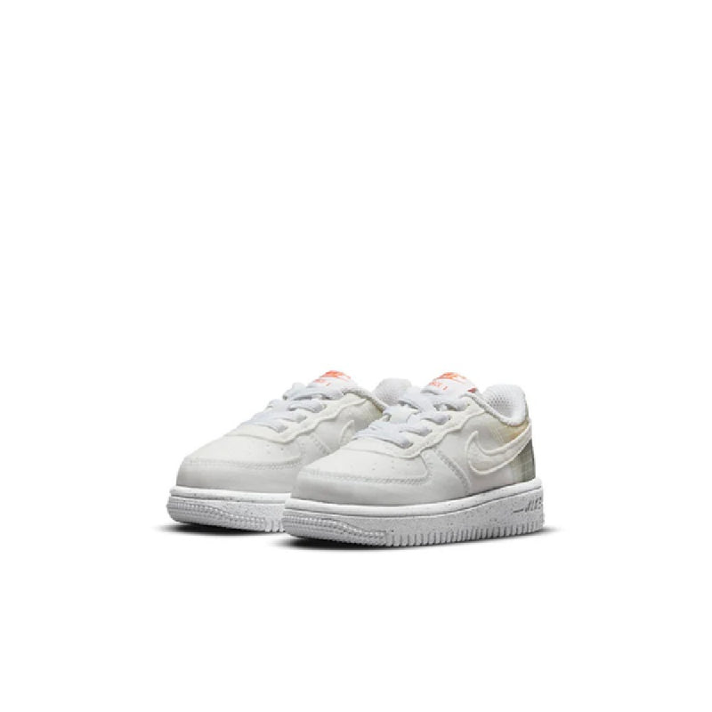 Toddler's Air Force 1 Crater 'Creamwhite Gray' White/White-Orange (DH4341 100)