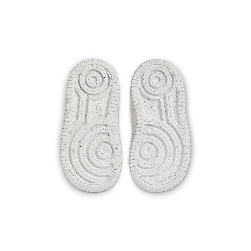 Toddler's Air Force 1 Crater 'Creamwhite Gray' White/White-Orange (DH4341 100)