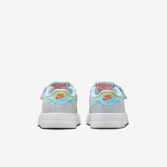 Toddler's Air Force 1 Low Easyon BT Glacier Blue/Orng (HF4784 474)