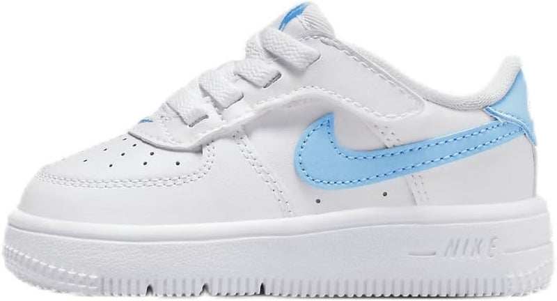 Toddler's Air Force 1 Low Easyon Wht/Aquarius Blue-Wht (FN0236 107)