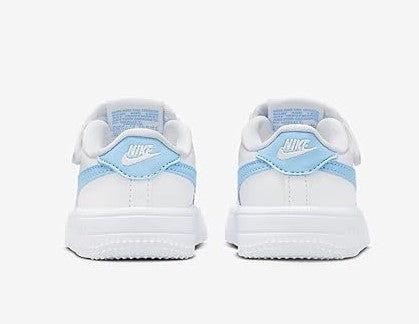 Toddler's Air Force 1 Low Easyon Wht/Aquarius Blue-Wht (FN0236 107)