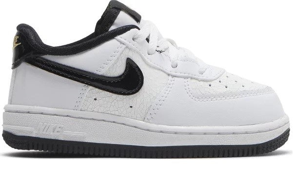 Toddler's Air Force 1 LV8 White/Black-Pure Platinum (DQ0550 100)