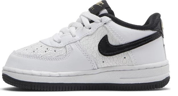 Toddler's Air Force 1 LV8 White/Black-Pure Platinum (DQ0550 100)