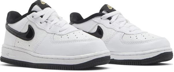 Toddler's Air Force 1 LV8 White/Black-Pure Platinum (DQ0550 100)