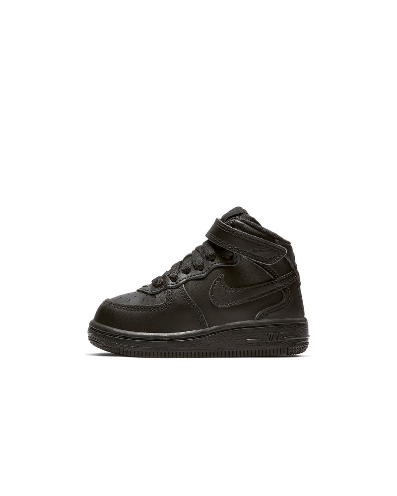 Toddler's Air Force 1 Mid Black/Black (314197 004)