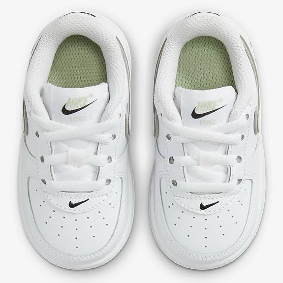 Toddler's Air Force 1 White/Honeydew-White-Black (CZ1691 108)