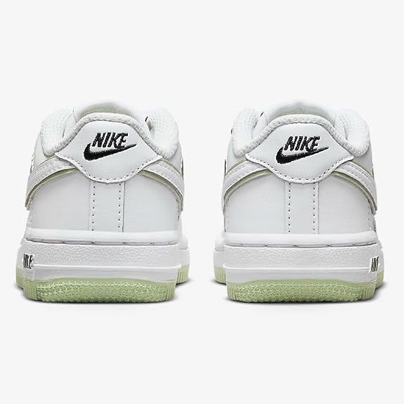 Toddler's Air Force 1 White/Honeydew-White-Black (CZ1691 108)