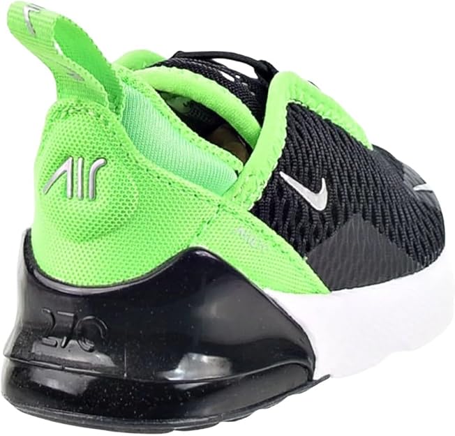 Toddler's Air Max 270 Black/Chrome-Green Strike (DD1646 021)