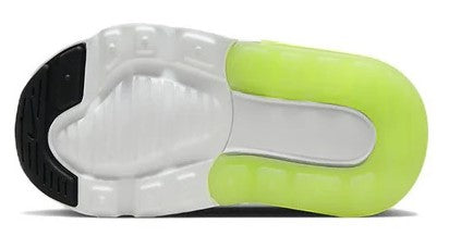 Toddler's Air Max 270 Black/White-Bright Spruce (DD1646 026)