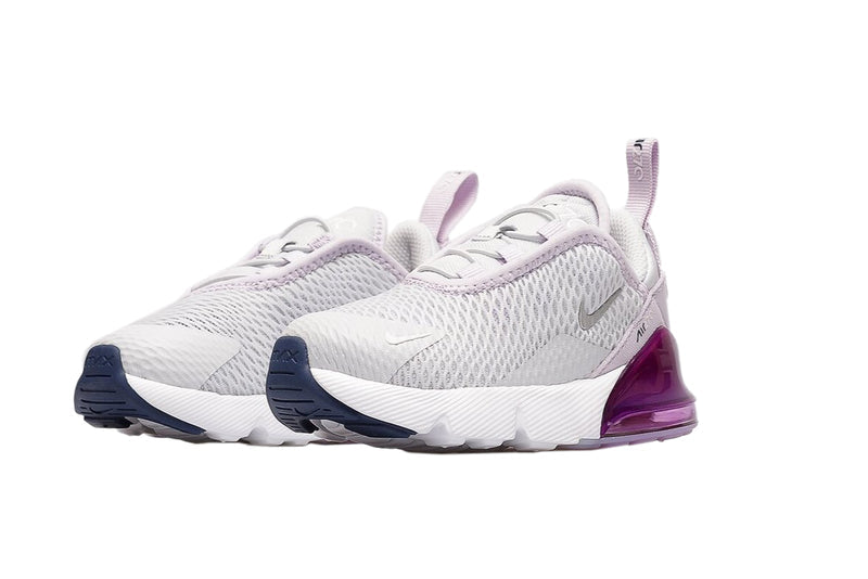 Toddler's Air Max 270 Pure Platinum/Metallic Silver (DD1646 023)