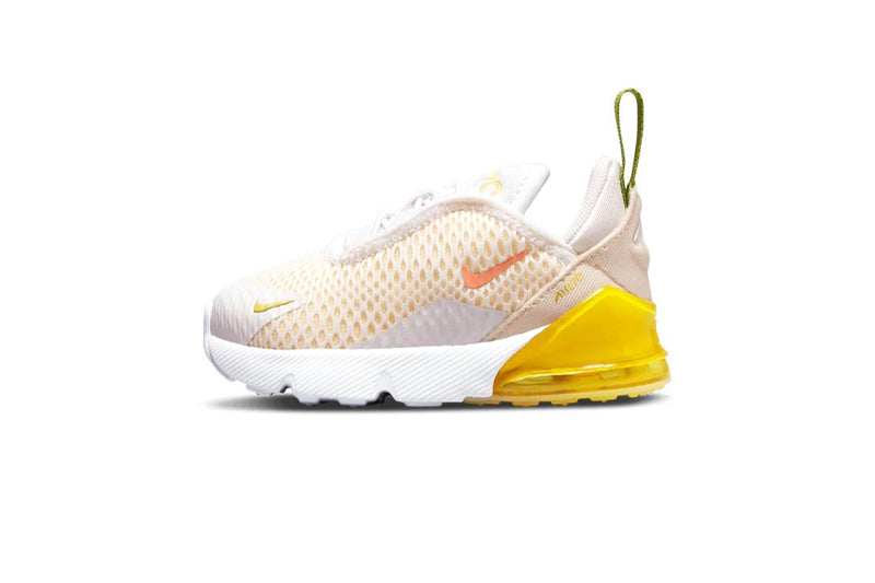 Toddler's Air Max 270 White/Crimson Bliss (DV2202 100)