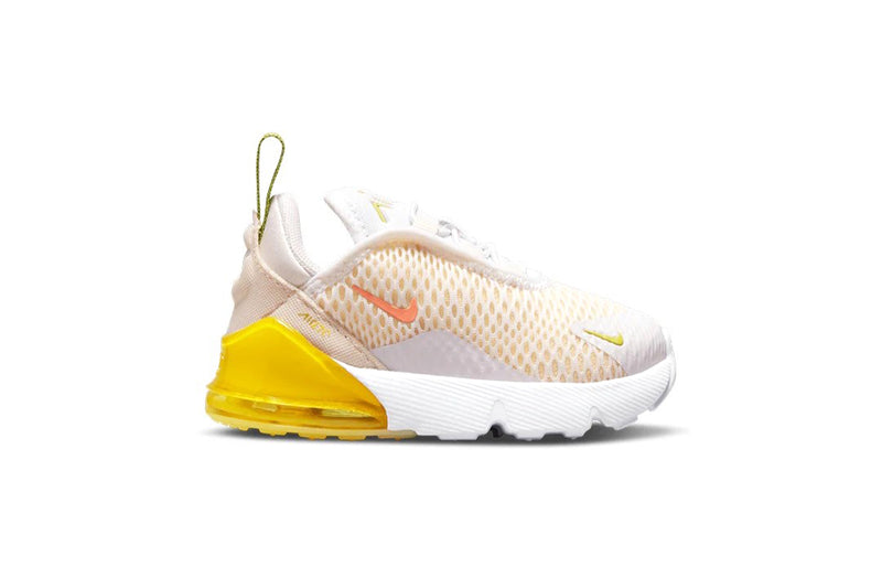 Toddler's Air Max 270 White/Crimson Bliss (DV2202 100)