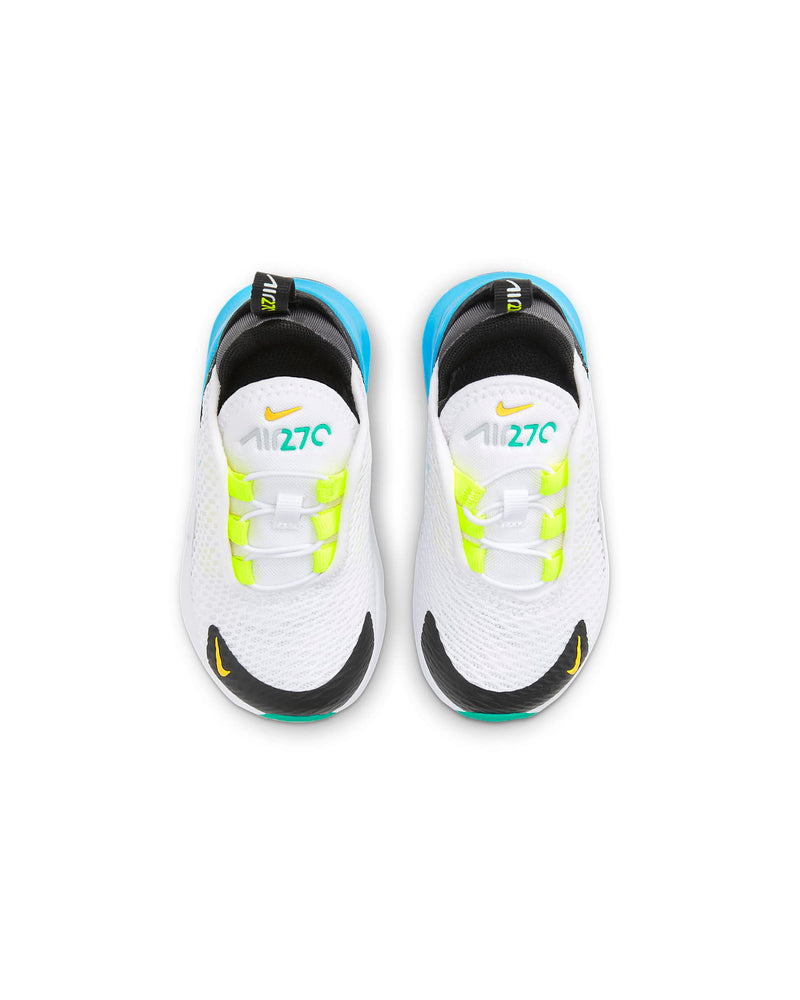 Toddler's Air Max 270 White/Hyper Jade-Black (DJ4606 100)